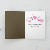 アニバーサリーキャッツハグ カード (内部)