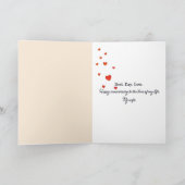 アニバーサリーキャッツハート カード (内部)