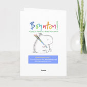 アニバーサリーギフトボイントン カード (裏面)