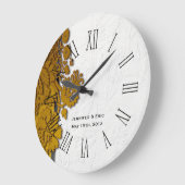 アニバーサリークロック ラージ壁時計 (傾斜)