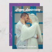 アニバーサリーグリーティングカード シーズンカード (正面/裏面)