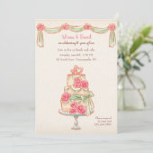 アニバーサリーケーキ 招待状 (スタンド正面)