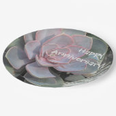 アニバーサリーサキュラント紙プレート ペーパープレート (アングル)