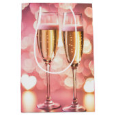 アニバーサリーシャンパンフルテス ミディアムペーパーバッグ (正面)