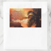 アニバーサリーステッカー 長方形シール (バッグ)