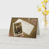 アニバーサリースナップショットとエンベロープ カード (黄色い花)