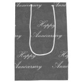 アニバーサリースワーズダークシルバー ミディアムペーパーバッグ (裏面)