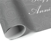 アニバーサリースワーズダークシルバー ラッピングペーパー (ロールコーナー)
