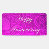アニバーサリースワーズピンク 横断幕 (横)