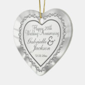 アニバーサリーセラミックオーナメント セラミックオーナメント (左)