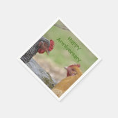 アニバーサリーチキンナプキン スタンダードカクテルナプキン (角)