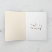 アニバーサリーディアアントラー秋のブーケ カード (内部)