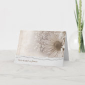 アニバーサリーディナーデイジーブーケ カード (正面)