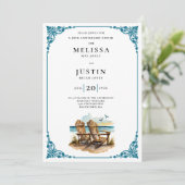 アニバーサリーディナービーチチェア 招待状 (スタンド正面)