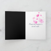 アニバーサリーハートバブル カード (内部)