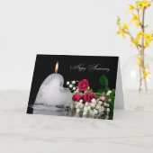 アニバーサリーハート溶解 カード (黄色い花)