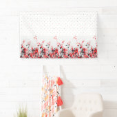 アニバーサリーバナー | オーダーメイド フラワーロゴサイン 横断幕 (インサイチュ)