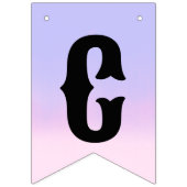 アニバーサリーバンティングカスタムフラグ年 バンティングフラッグ (第1の旗)