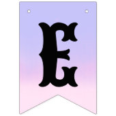 アニバーサリーバンティングカスタムフラグ年 バンティングフラッグ (第3の旗)