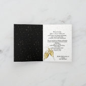 アニバーサリーパーティースパーカーズ招待状 カード (内部)