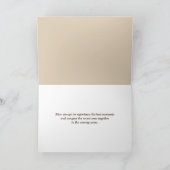 アニバーサリーピンクのバラが古いスクラップブックに カード (内部)