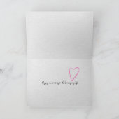 アニバーサリーピンクローゼズオンビーチ カード (内部)