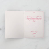 アニバーサリーフォトラヴエレガント引用文 カード (内部)