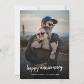 アニバーサリーフォト |モダントレンディースタイリッシュカード (正面)