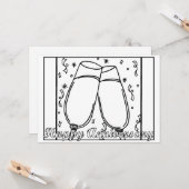 アニバーサリーフラットグリーティングカード – カラー設定 カード (正面/裏面インサイチュ)