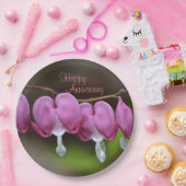 アニバーサリーブリーディングハート紙プレート ペーパープレート (パーティー)