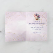 アニバーサリーマザーズ&フレンドグラフィックアートフラワー カード (内部)