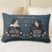 アニバーサリーモエレガントノグラムフェアリータリー引用文 ランバークッション