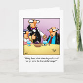 アニバーサリーユーモアのグリーティングカード カード (正面)