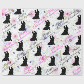 アニバーサリーラッピング紙 ラッピングペーパー (フラット)