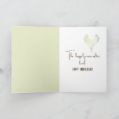 アニバーサリーラブバード カード (内部)