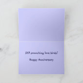 アニバーサリーラブバード カード (内部)