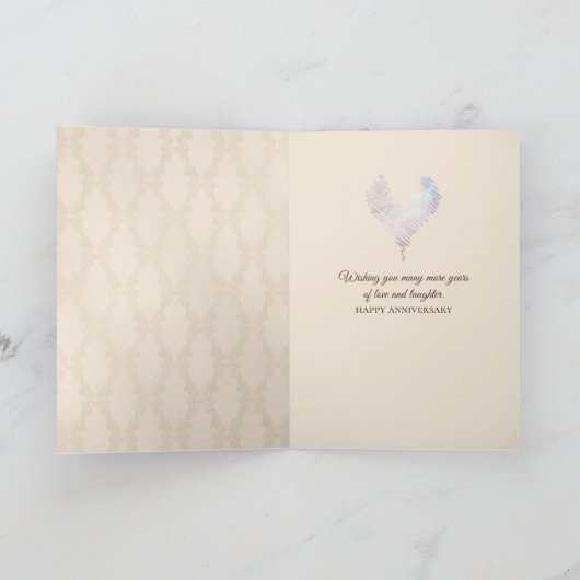 アニバーサリーローズブーケオンダマスク カード (内部)