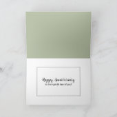 アニバーサリーワイン&アイビーカード カード (内部)