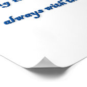 アニバーサリー引用文 – 結婚に成功する必要がある… ポスター (角)