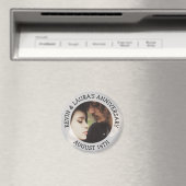 アニバーサリー日パーソナライズされたのマグネット マグネット (インサイチュ (食洗機))