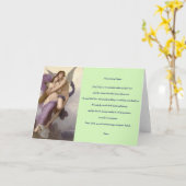 アニバーサリー祈りの言葉 カード (黄色い花)