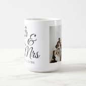 アニバーサリー結婚カップルのギフトコーヒーマグ コーヒーマグカップ (中央)