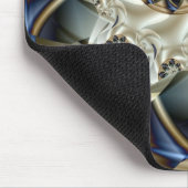 アニバーサリー美しい抽象芸術ファインアートフラクタル マウスパッド (コーナー)