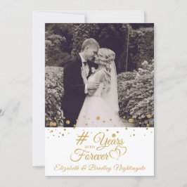 アニバーサリー金ゴールドハートがYEVER PHOTOへ 招待状