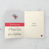 アニバーサリー25thシルバー25年レッドクリーム カード (内部)