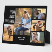 アニバーサリー5フォトコラージュお前はワンブラック フォトプラーク (側面)