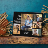 アニバーサリー5フォトコラージュお前はワンブラック フォトプラーク (側面)