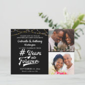 アニバーサリー レトロ # 年月を経て永遠に 輝く光 招待状 (スタンド正面)