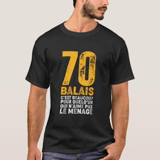 アニバーサワール70人 – 引用70俵 Tシャツ (正面)