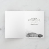 アニバーサードフレンドスポーツカー自動車C カード (内部)